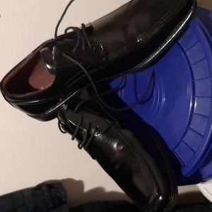 Freeman Colter Black Size 11 Dress Shoes